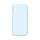 Silicone Phone Case for iPhone XR Light Blue (No Logo)