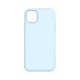 Silicone Phone Case for iPhone 13 Pro Max Light Blue (No Logo)