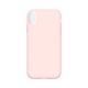 Silicone Phone Case for iPhone XR Light Pink (No Logo)