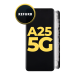 OLED and Digitizer Assembly for Samsung Galaxy A25 5G (A256) (with Frame) (Refurbished)