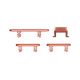 Button Set for iPhone XR Coral