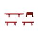 Button Set for iPhone XR Red