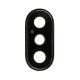 Camera Lens With Bracket for iPhone X Space Grey