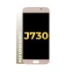 LCD and Digitizer Assembly for Samsung Galaxy J7 Pro / J7 (2017/J730) Gold (without Frame) (Refurbished)
