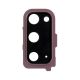 Rear Camera Lens with Bracket (Glass Included) for Samsung Galaxy S20 Cloud Pink