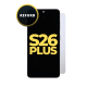OLED and Digitizer Assembly for Samsung Galaxy S26 Plus 5G (with Frame) White (Refurbished)