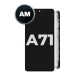 LCD and Digitizer Assembly for Samsung Galaxy A71 (A715) Black (with Frame) (Aftermarket)