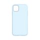 Silicone Phone Case for iPhone 12 Mini Light Blue (No Logo)