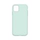 Silicone Phone Case for iPhone 11 Pro Max Light Green (No Logo)