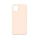 Silicone Phone Case for iPhone 12 Mini Nude Pink (No Logo)