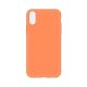 Silicone Phone Case for iPhone XR Orange (No Logo)