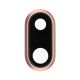 Camera Lens With Bracket for iPhone 8 Plus Gold