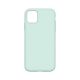Silicone Phone Case for iPhone 14 Plus Light Green (No Logo)