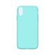 Silicone Phone Case for iPhone XR Turquoise (No Logo)