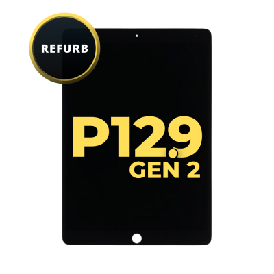 LCD and Digitizer Assembly for iPad Pro 12.9 (2nd Gen/2017) (with Daughterboard) (Refurbished) Black