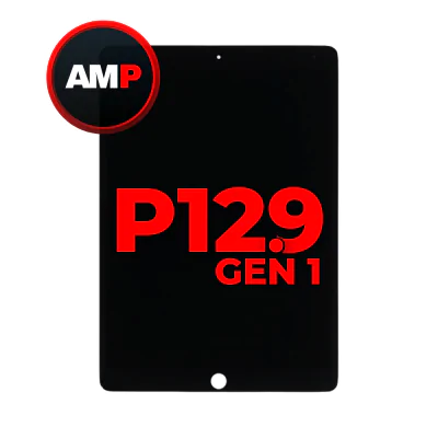 LCD and Digitizer Assembly for iPad Pro 12.9 (1st Gen/2016) (with Daughterboard) (Aftermarket) Black