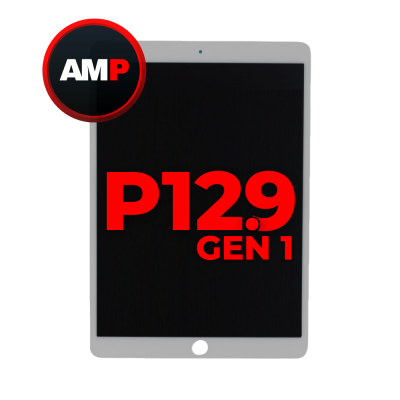 LCD and Digitizer Assembly for iPad Pro 12.9 (1st Gen/2016) (with Daughterboard) (Aftermarket) White