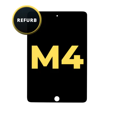 LCD and Digitizer Assembly for iPad Mini 4 (Sleep/Wake Sensor Pre-Installed) (Refurbished) Black