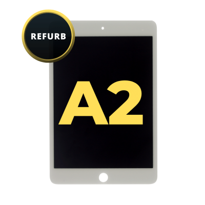 LCD and Digitizer Assembly for iPad Air 2 (Sleep/Wake Sensor Pre-Installed) (Refurbished) White