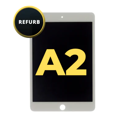 LCD and Digitizer Assembly for iPad Air 2 (Sleep/Wake Sensor Pre-Installed) (Refurbished) White