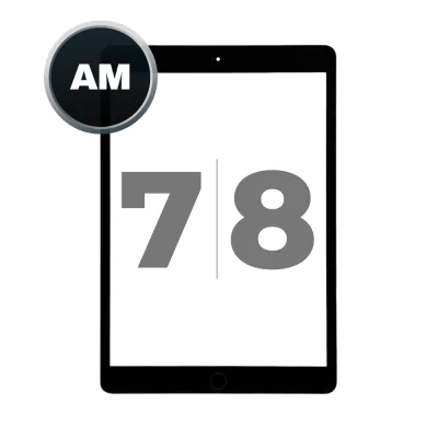 Digitizer for iPad 7 (2019) / iPad 8 (2020) (Aftermarket) Black