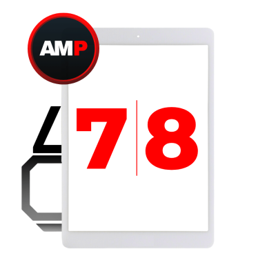 Digitizer for iPad 7 (2019) / iPad 8 (2020) (iQ7) White (Breakage Coverage)