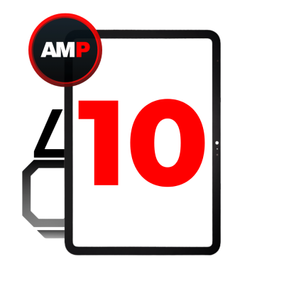 Digitizer for iPad 10 (2022) / iPad 11 (2025) (iQ7) Black (Breakage Coverage)