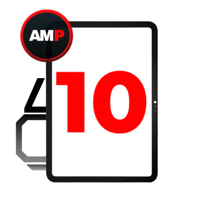 Digitizer for iPad 10 (2022) / iPad 11 (2025) (iQ7) Black (Breakage Coverage)