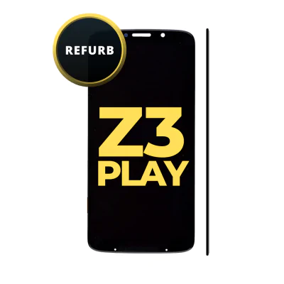 OLED and Digitizer Assembly for Moto Z3 Play (XT1929-3) (without Frame) (Refurbished)