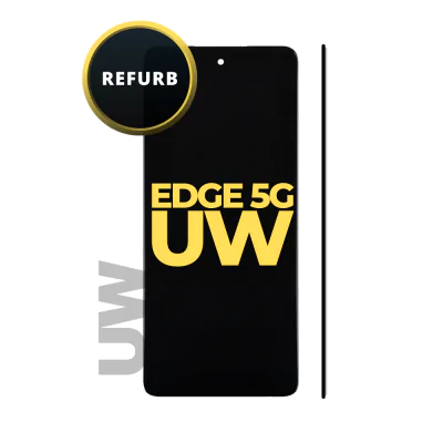 LCD and Digitizer Assembly for Moto Edge 5G UW (XT2141-1) (without Frame) (Refurbished)