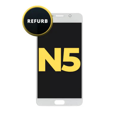 OLED and Digitizer Assembly for Samsung Galaxy Note 5 White Pearl (Without Frame) (Refurbished)