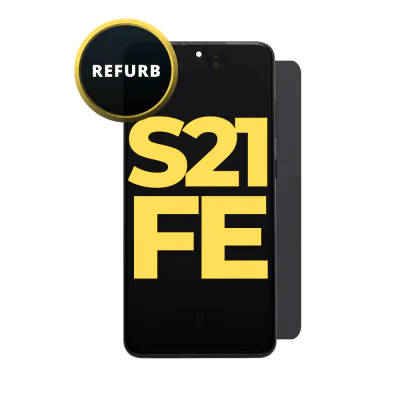 OLED and Digitizer for Samsung Galaxy S21 FE 5G Graphite (With Frame) (Refurbished)