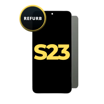 Oled and Digitizer Assembly for Samsung Galaxy S23 Green (with Frame) (Refurbished)