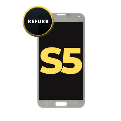 OLED and Digitizer Assembly for Samsung Galaxy S5 White (Without Frame) (Refurbished)