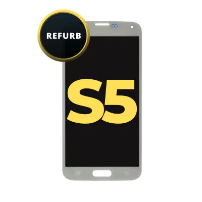 OLED and Digitizer Assembly for Samsung Galaxy S5 White (Without Frame) (Refurbished)