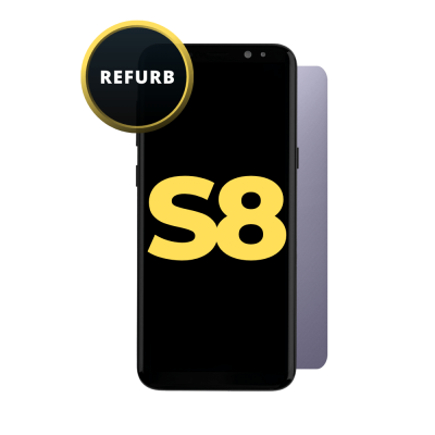 OLED and Digitizer Assembly for Samsung Galaxy S8 Orchid Grey (With Frame) (Refurbished)