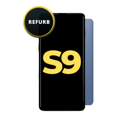 OLED and Digitizer Assembly for Samsung Galaxy S9 Coral Blue (With Frame) (Refurbished)