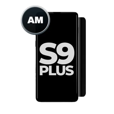 LCD and Digitizer Assembly for Samsung Galaxy S9 Plus Midnight Black (With Frame) (Aftermarket)