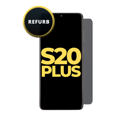 OLED and Digitizer Assembly for Samsung Galaxy S20 Plus 5G Cosmic Grey (With Frame) (Refurbished)