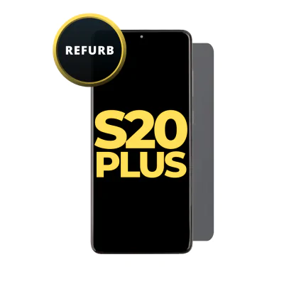 OLED and Digitizer Assembly for Samsung Galaxy S20 Plus 5G Cosmic Grey (With Frame) (Refurbished)