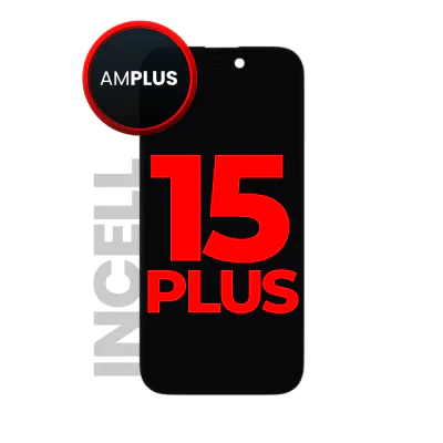 LCD and Digitizer Assembly for iPhone 15 Plus (Aftermarket Plus Incell)