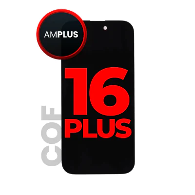 LCD and Digitizer Assembly for iPhone 16 Plus (Aftermarket Plus COF)
