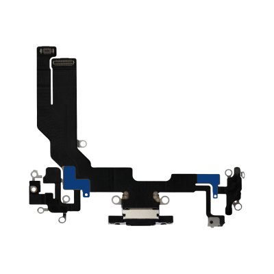 Charging Port for iPhone 16e Black (Aftermarket)
