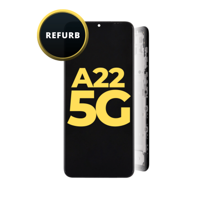 LCD and Digitizer Assembly for Samsung Galaxy A22 5G (A226) (with Frame) (Refurbished)