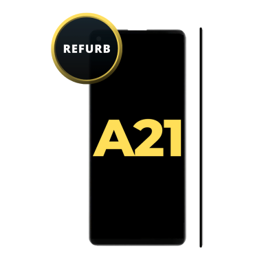 LCD and Digitizer Assembly for Samsung Galaxy A21 (A215) (without Frame) (Refurbished)