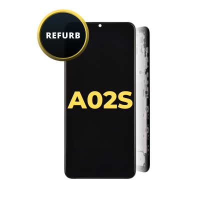 LCD and Digitizer Assembly for Samsung Galaxy A02s (A025) (with Frame) (Refurbished)