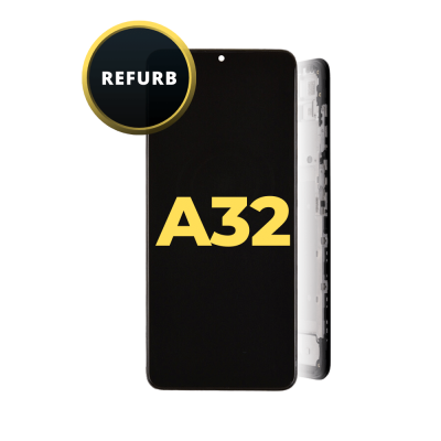 OLED and Digitizer Assembly for Samsung Galaxy A32 (A325) (with Frame) (Refurbished)