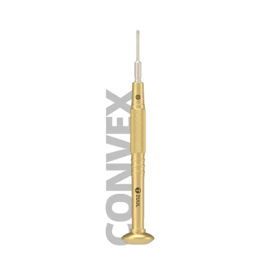 2UUL Brass Heavyweight Screwdriver Convex Cross 2.5MM