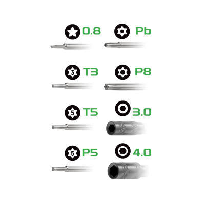 Multi-Bit Screwdriver Set for PC and Drone Maintenance (SD95) (2uul)
