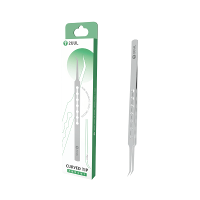 Non-Magnetic Curved Tweezers (TW23) (2uul)